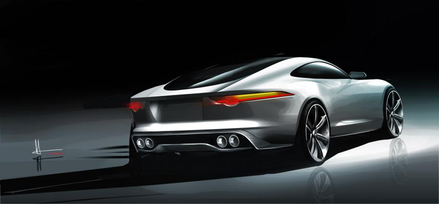Эскиз Jaguar C-X16 Concept 2011 года  (фото 24 из 65)